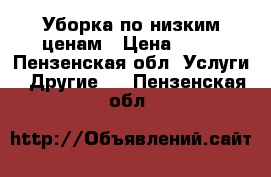 Уборка по низким ценам › Цена ­ 50 - Пензенская обл. Услуги » Другие   . Пензенская обл.